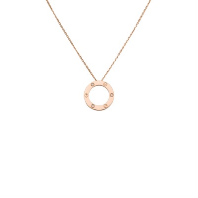 CARTIER LOVE PENDANT, 3 DIAMONDS B7014700